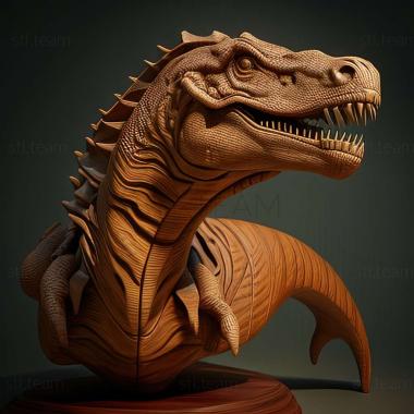 3D model Masiakasaurus (STL)